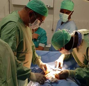Εθελοντική αποστολή εκπαίδευσης χειρουργών στο Κογκό